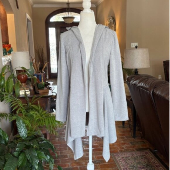 Zelos Sharkbite Hem open fornt cardigan size M - Picture 8 of 8